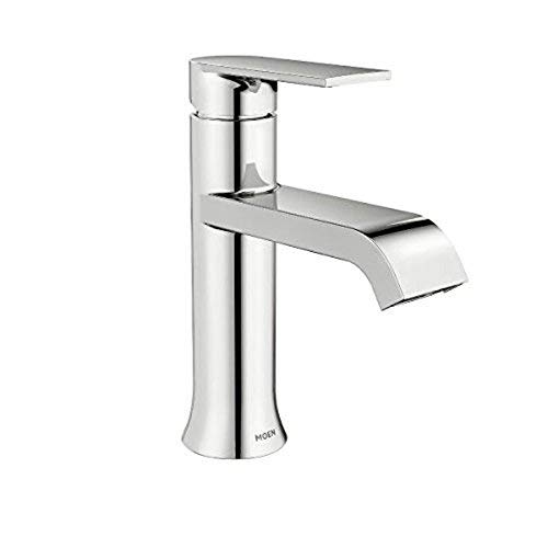 Moen WS84760 Genta Chrome One-Handle Bathroom Faucet 