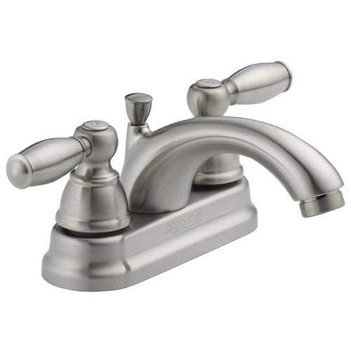 Peerless P299675LF-BN Apex Two Handle Bathroom Faucet, Brushed Nickel