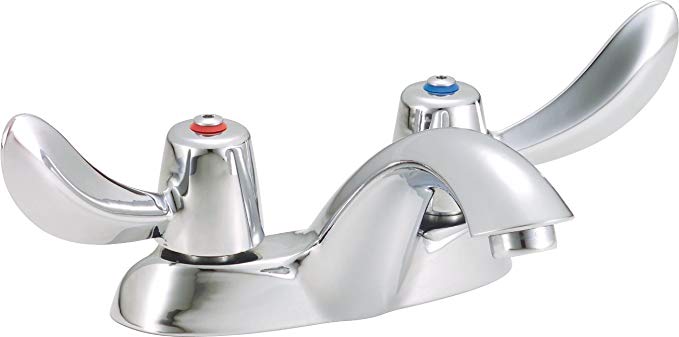 Delta Faucet 21C142 21T Less Pop-Up Two Handle Centerset Bathroom Faucet, Chrome