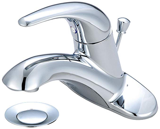 Pioneer 3LG160-SS Single Handle Lavatory Faucet, PVD Stainless Steel Finish