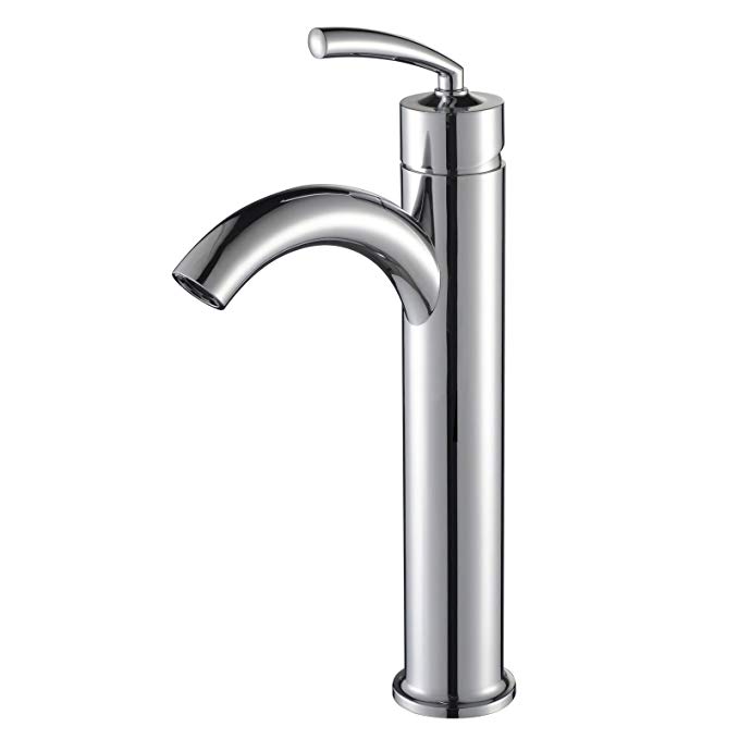 ELITE 882002C Chrome Finish Modern Design Single Lever Basin Sink Faucet