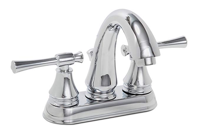 Premier 120069 Torino Centerset Two-Handle Lavatory Faucet, Chrome
