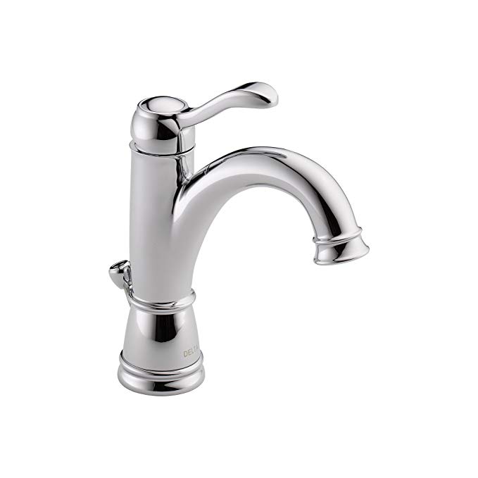 Delta 15984LF Porter Single Handle Centerset Bathroom Faucet, Chrome
