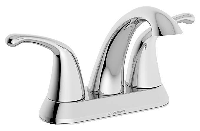 Symmons Unity Two-Handle 4 Inch Centerset Bathroom Faucet, Chrome (SLC-6610-1.5)