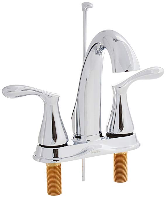 Moen 84948 Double Handle Centerset Bathroom Faucet from the Varese Collection, Chrome