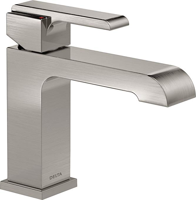 Delta Ara Single-Handle Bathroom Faucet, Stainless 567LF-SSLPU