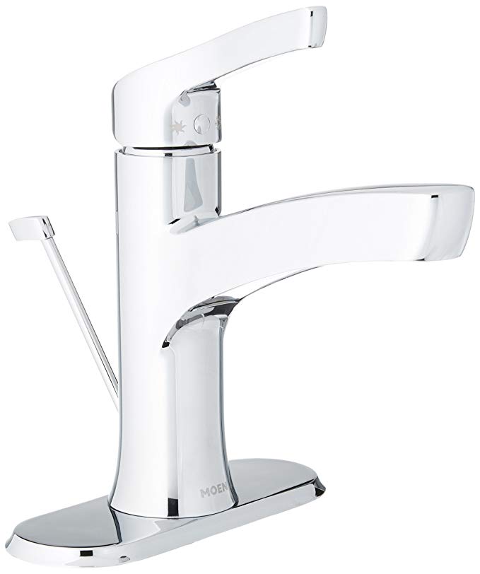 Moen WSL84733 One-Handle High Arc Bathroom Faucet, Chrome